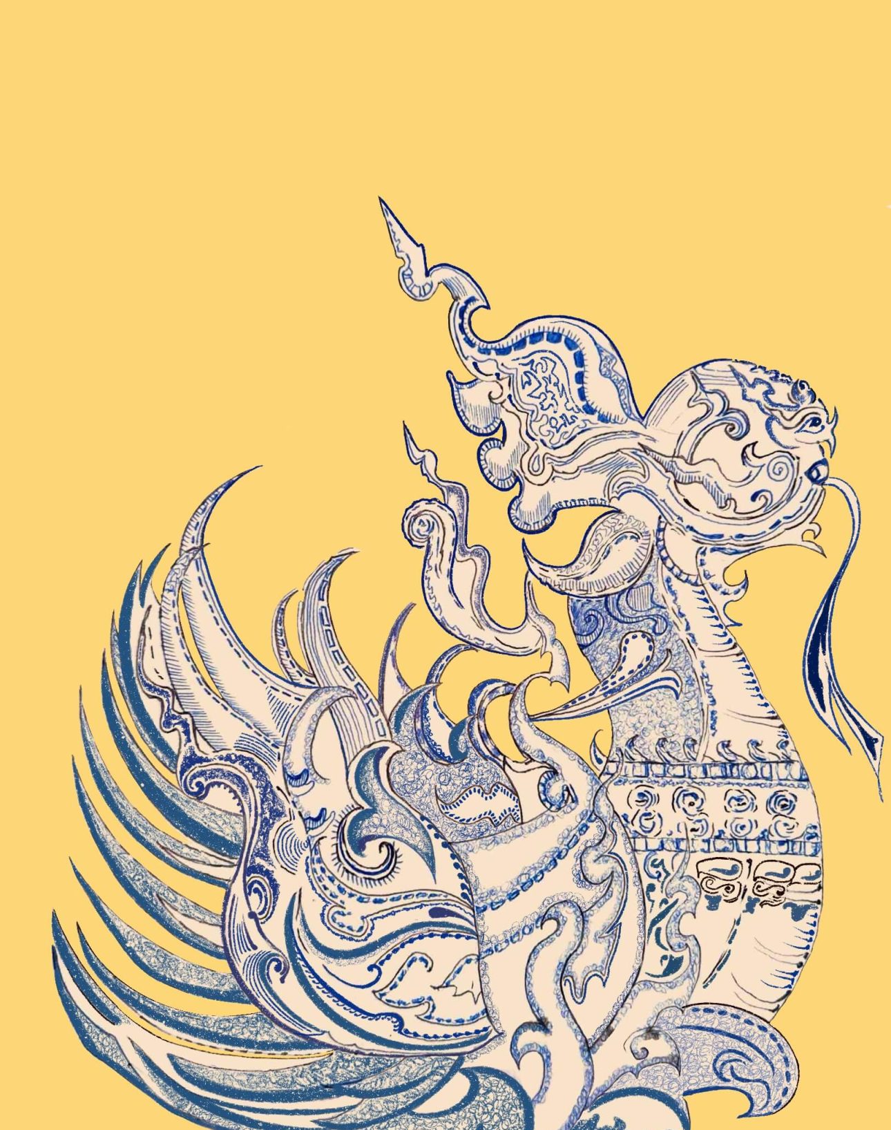 'blue dragon'