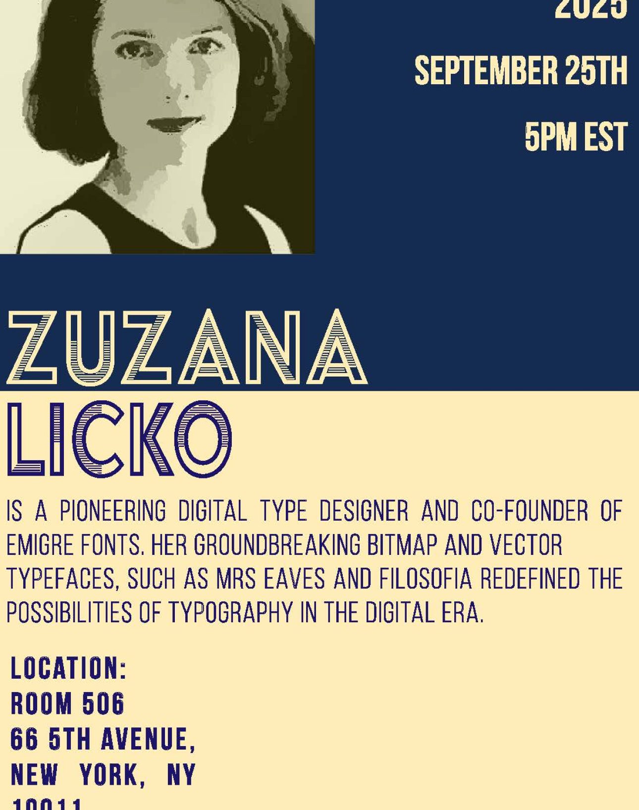 lecture posters for contemporary women type designers page 4