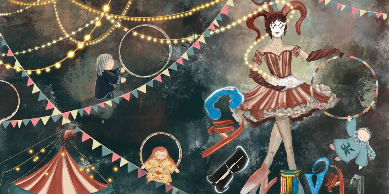 'carnival' publication cover (front + back)